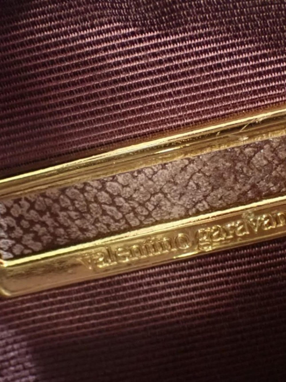Valentino Garavani Dark Brown Leather Satchel - Picture 10 of 11
